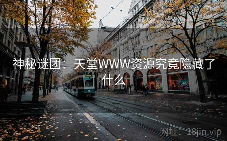神秘谜团：天堂WWW资源究竟隐藏了什么  第1张
